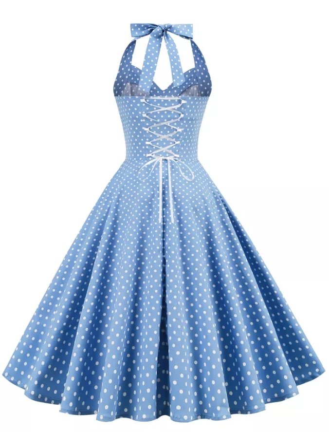 50'er Mærket Talje Kjole