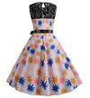 Vintage Stars Trapeze Kjole