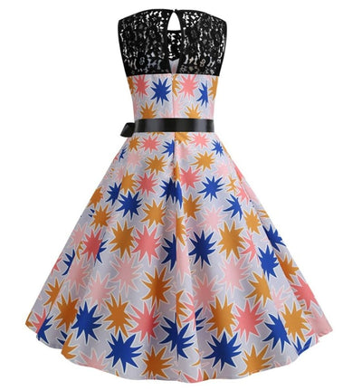 Vintage Stars Trapeze Kjole