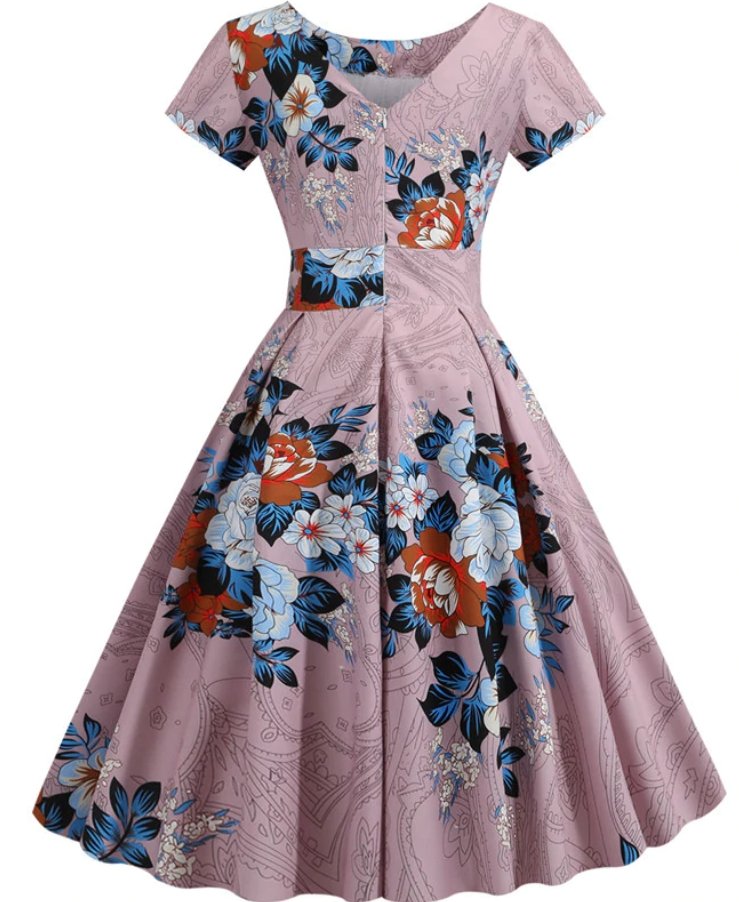 Vintage Chic Tunika Kjole