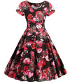 Vintage Sommer Tunika Kjole