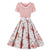 Vintage 50'er Plus Size Pink Kjole