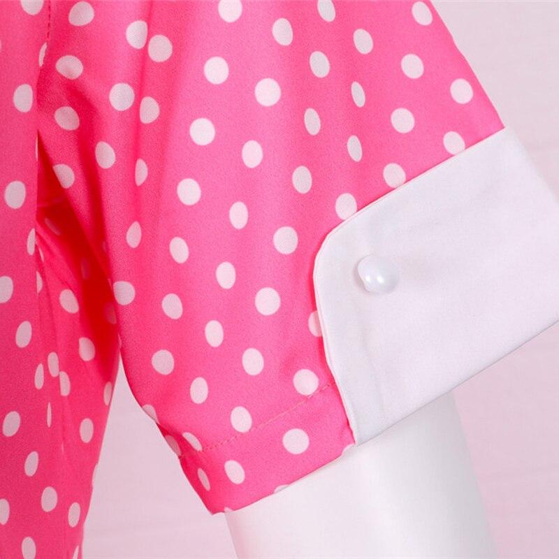 Vintage 50'er Pink Polka Dot Kjole