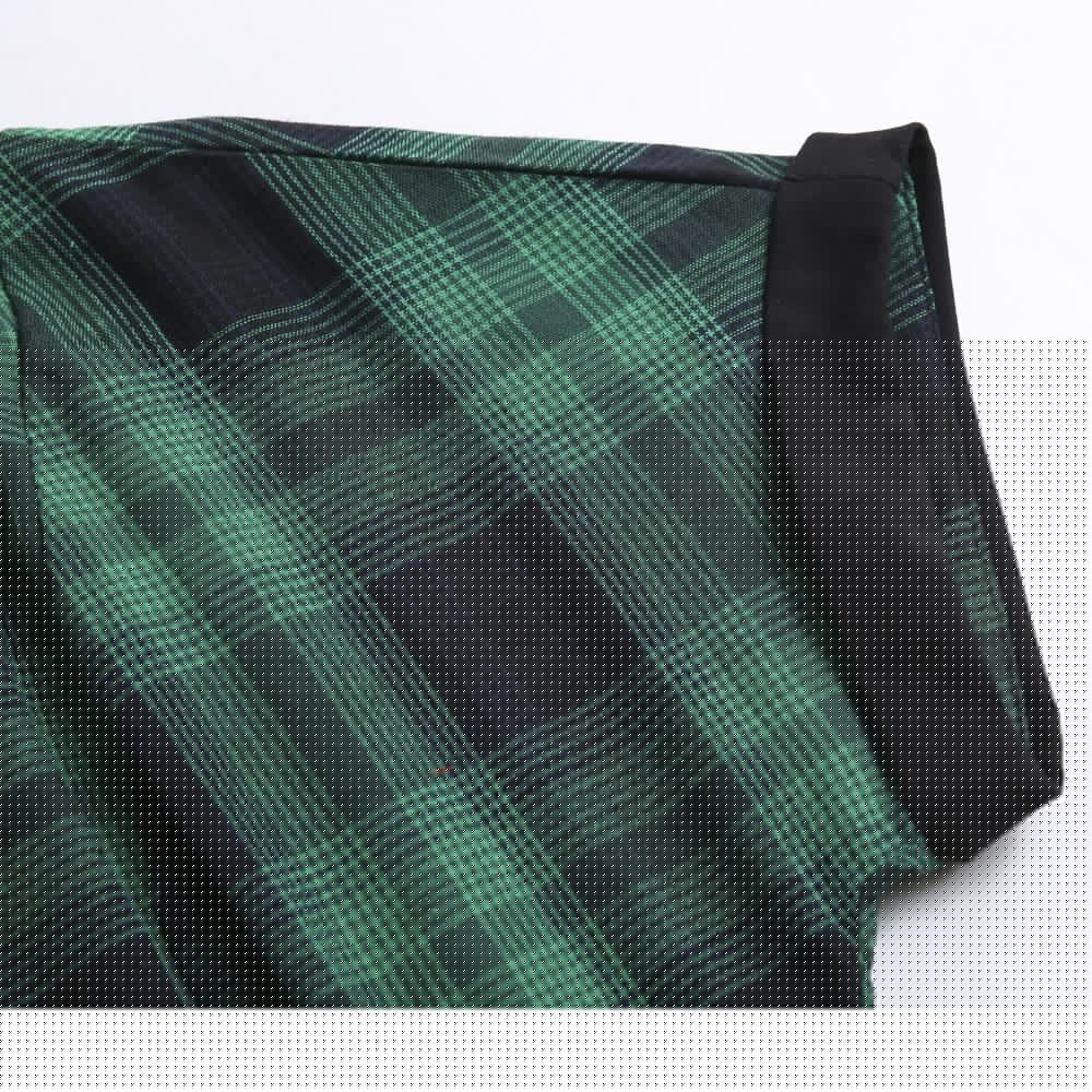 Grøn Vintage Engelsk Kjole