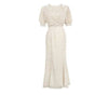 Vintage 1940'er Beige Kjole