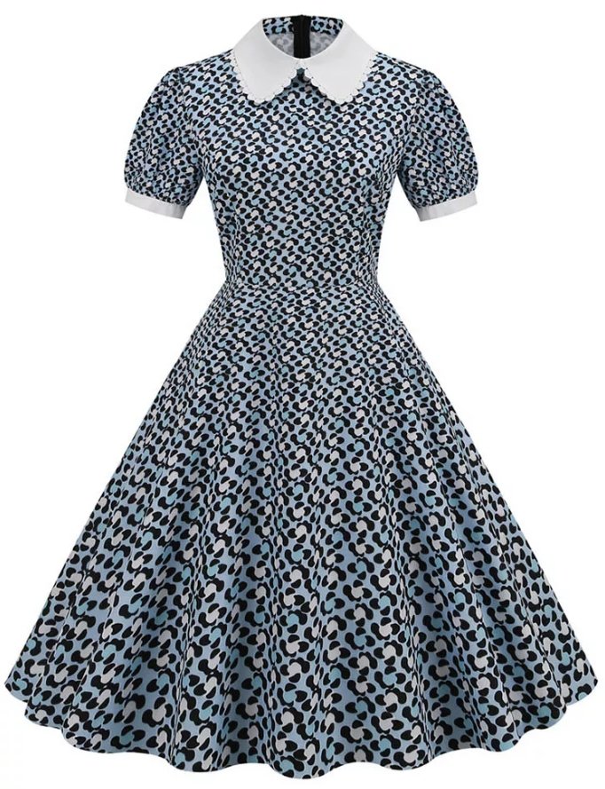 Vintage 50'er Guinguette Spirit Dress