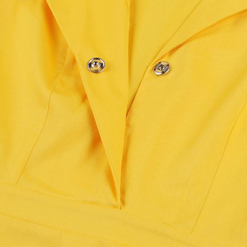 Vintage 50'er Gul Kjole