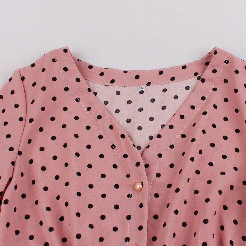 Vintage 50'er Langærmet Kjole