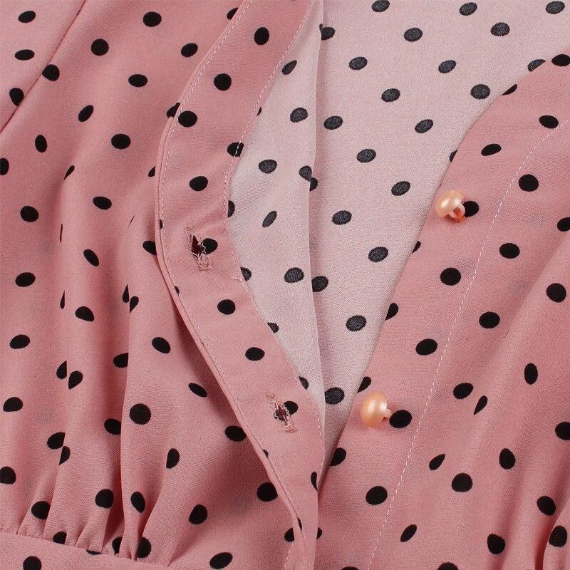 Vintage 50'er Langærmet Kjole