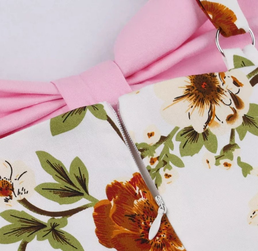 Vintage 50'er Lyserød Kjole