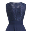 Vintage 50'er Aftenkjole Navy