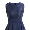Vintage 50'er Aftenkjole Navy