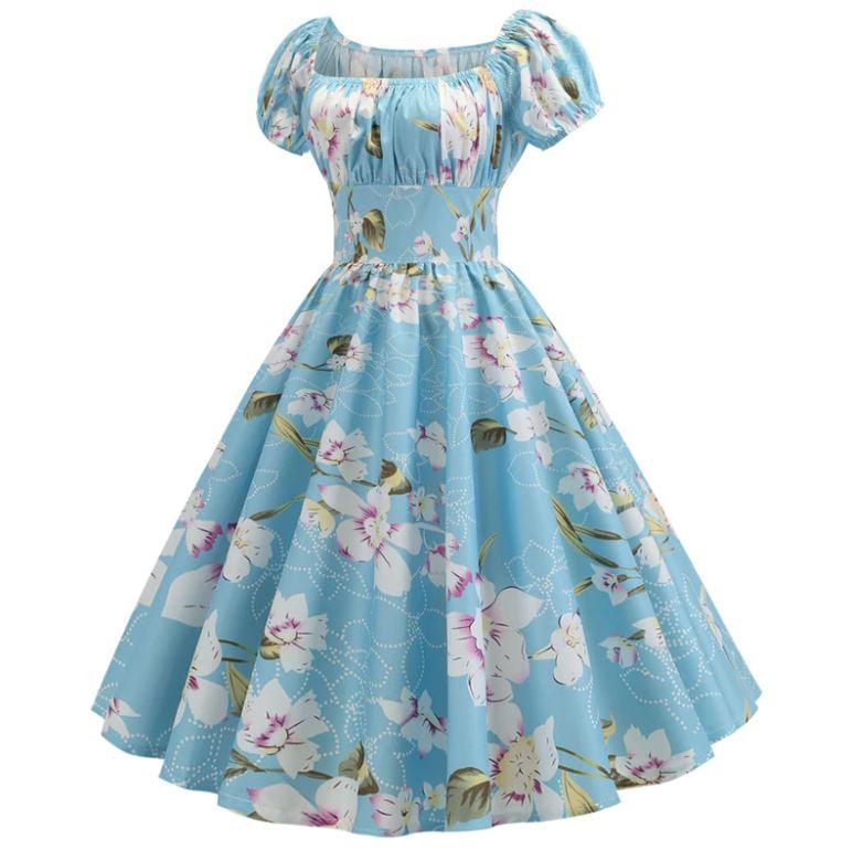 60'er Kjole Til Kvinder