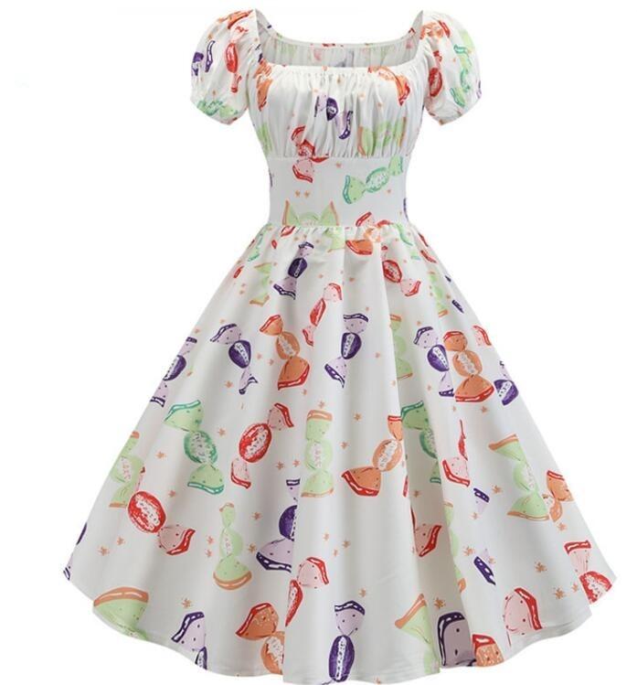 Vintage 60'er Slikkjole