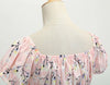 Vintage 60'er Pink Blomsterkjole