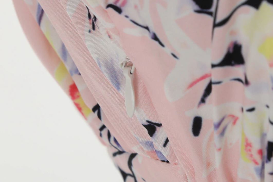 Vintage 60'er Pink Blomsterkjole