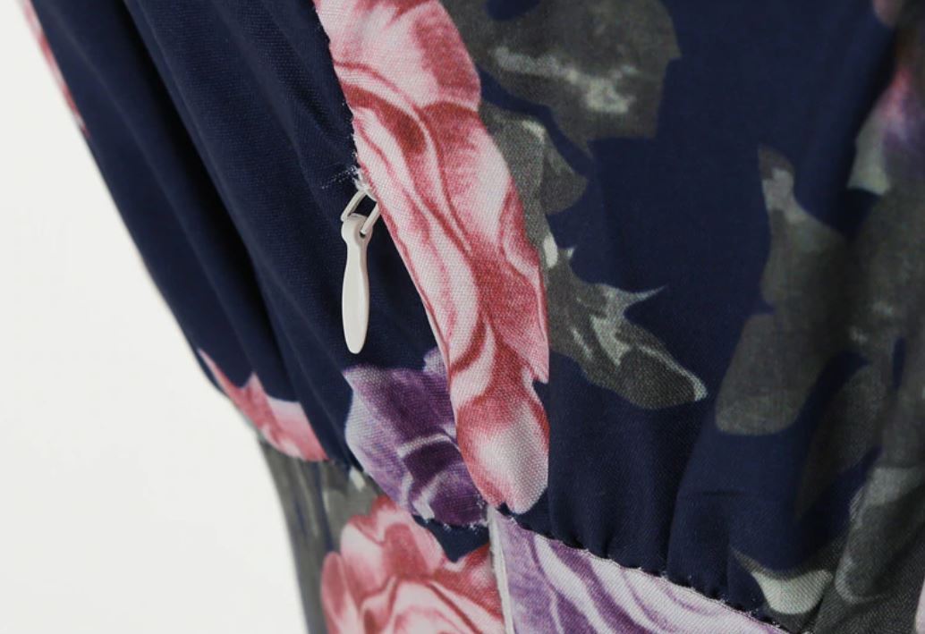 Vintage 60'er Kjole Roser