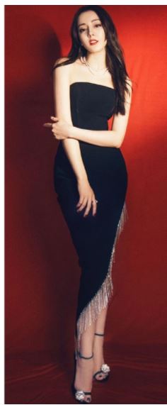 Vintage 40'er Asymmetrisk Kjole