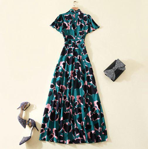 Vintage 40'er Bomuldskjole