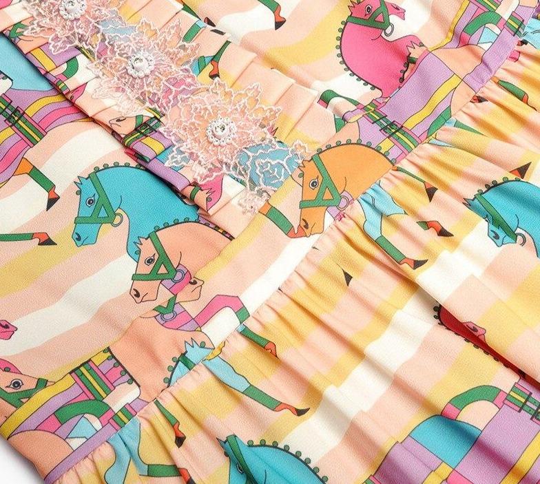 Vintage 40'er Kjole Tegning