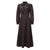 Vintage 40'er Flowy Sort Kjole