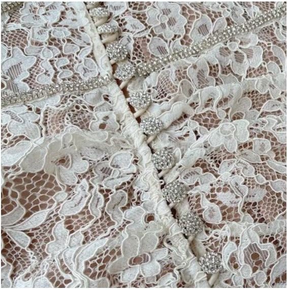 Vintage 40'er Brudekjole