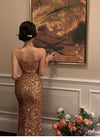 Vintage 40'er Bodycon Kjole Khaki