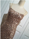 Vintage 40'er Bodycon Kjole Khaki