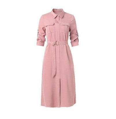 Vintage 40'er Old School Kjole Pink