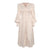 Vintage 40'er Beige Satin Kjole