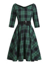 Vintage 50'er Tartan Kjole
