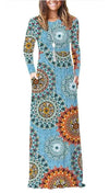 Hippie Blomsterkjole