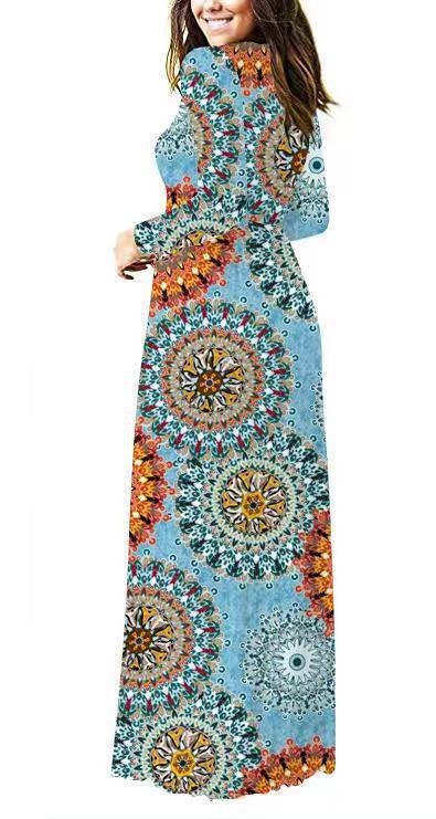 Hippie Blomsterkjole