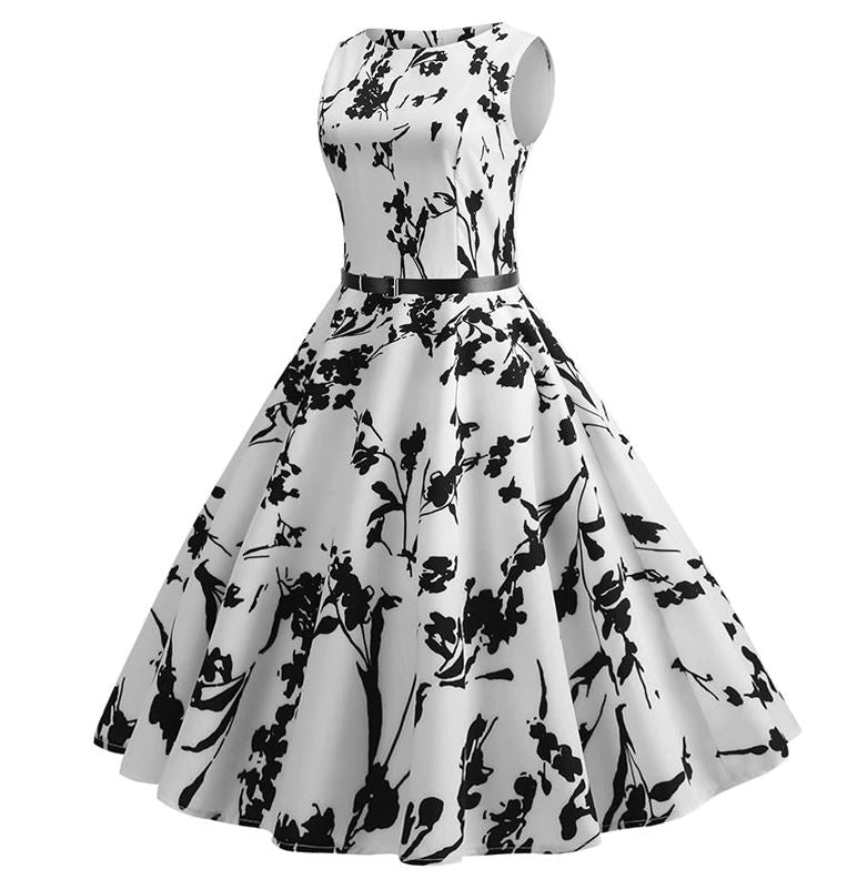 Hvid Vintage Kjole