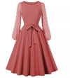 Vintage Bohemian Pink Kjole