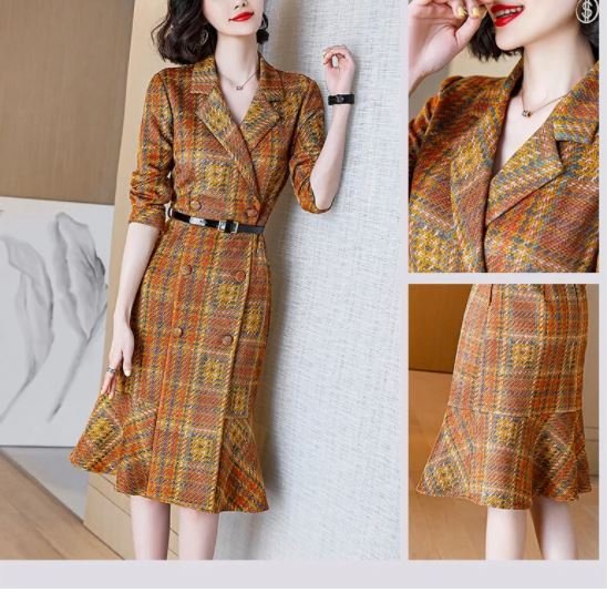 Vintage Canada Kaffekjole