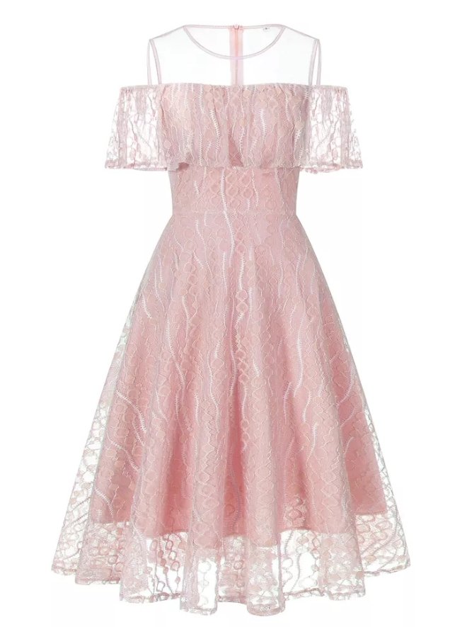 Vintage Pink Ceremonikjole