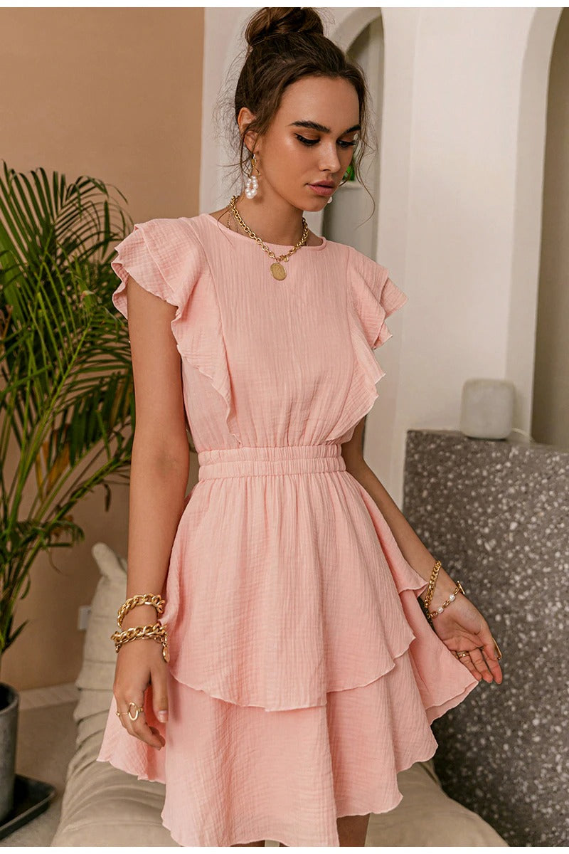 Vintage Bomuldskjole