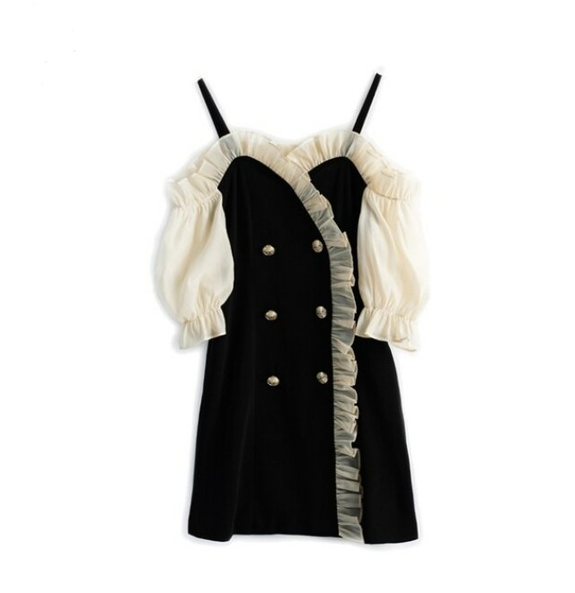 Kort Vintage Kjole