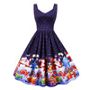 Vintage Navy Julekjole
