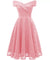 Vintage Pink Pigekjole