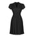 Vintage Plus Size 50'er Kjole Sort