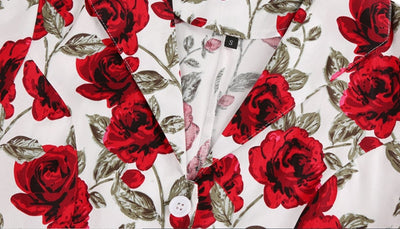 Vintage Plus Size 50'er Knapkjole