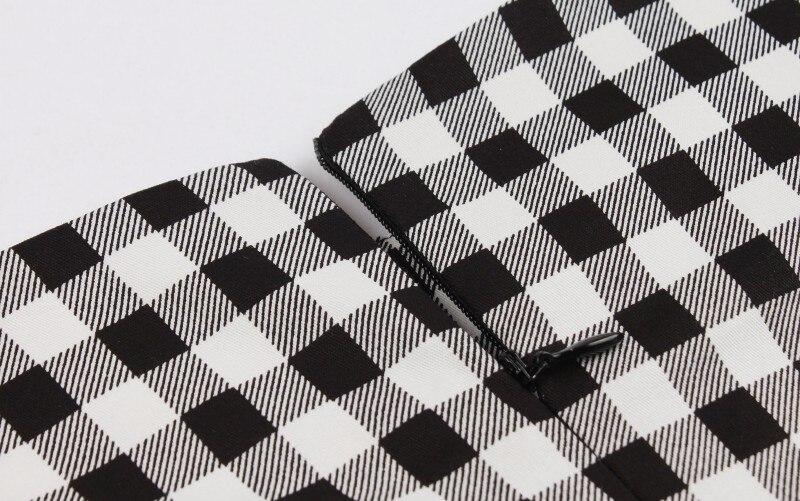 60'er Gingham Ternet Kjole