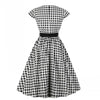 60'er Gingham Ternet Kjole