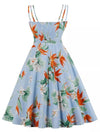 Vintage Kjole Plus Size Nature Tusindfryd