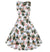 Vintage Plus Size Rockabilly Pineapple Kjole
