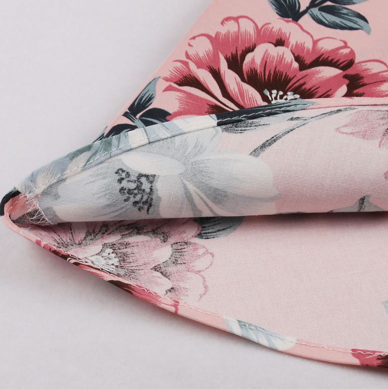 Vintage Hepburn Pink Kjole