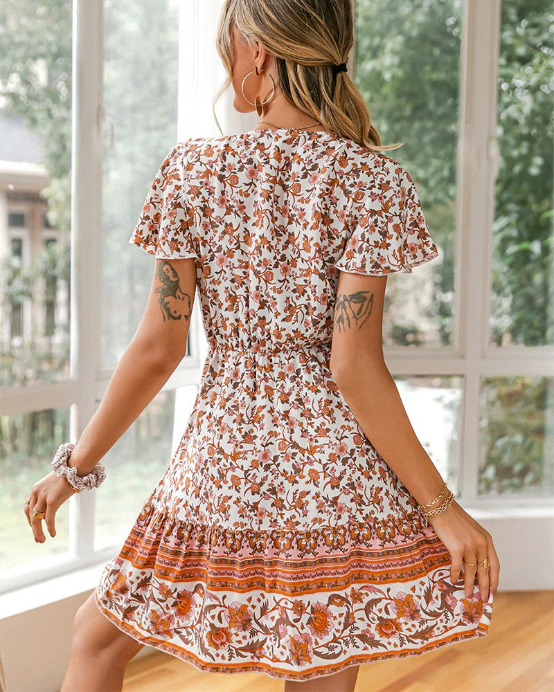 Vintage Hippie Chic Kjole