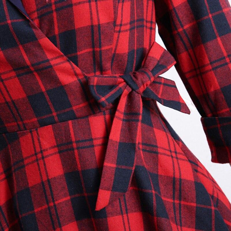 Vintage Vinter Bomuldskjole